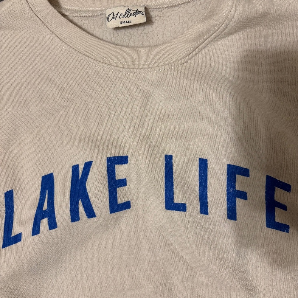 Oat Collective crewneck (boutique brand)